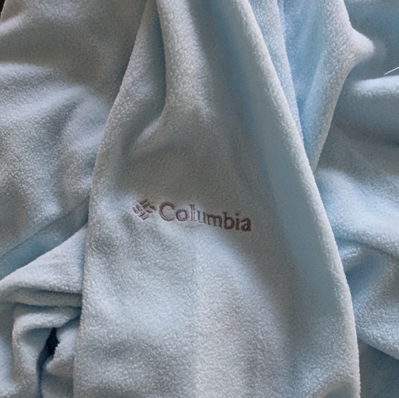 NWT - Columbia - Women's Light Blue Glacial IV Quarter-Zip - Picture 6 of 7